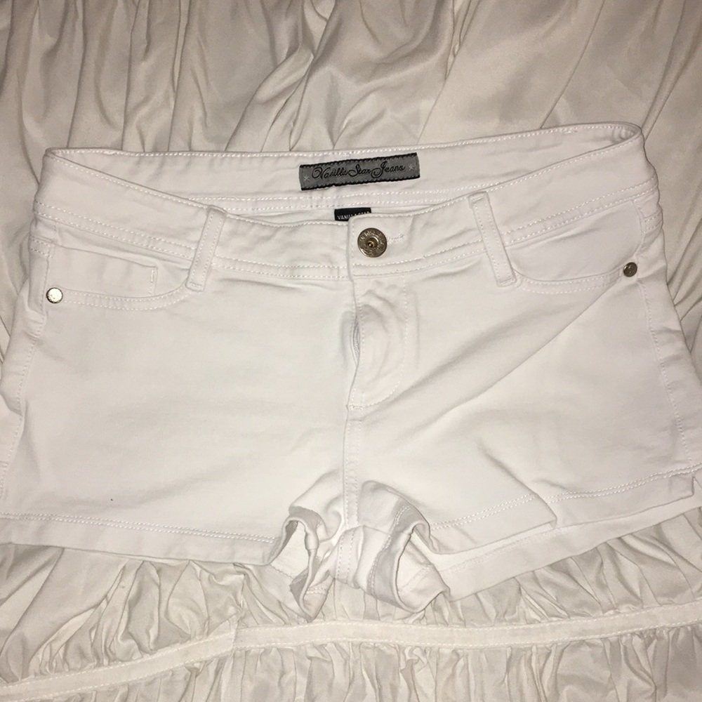 White Shorts